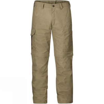 Pantalones Fjallraven Karl Zip-Off Hombre - Kaki - Chile BRJ012348